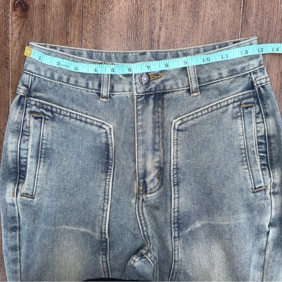 ROMWE Fairy Grung Flared Jeans Women’s XS 2 High Rise - Picture 7 of 12